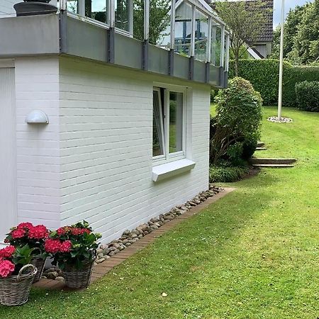 Ferienwohnung In Weisser Villa Am Kliff Flensburg Zewnętrze zdjęcie