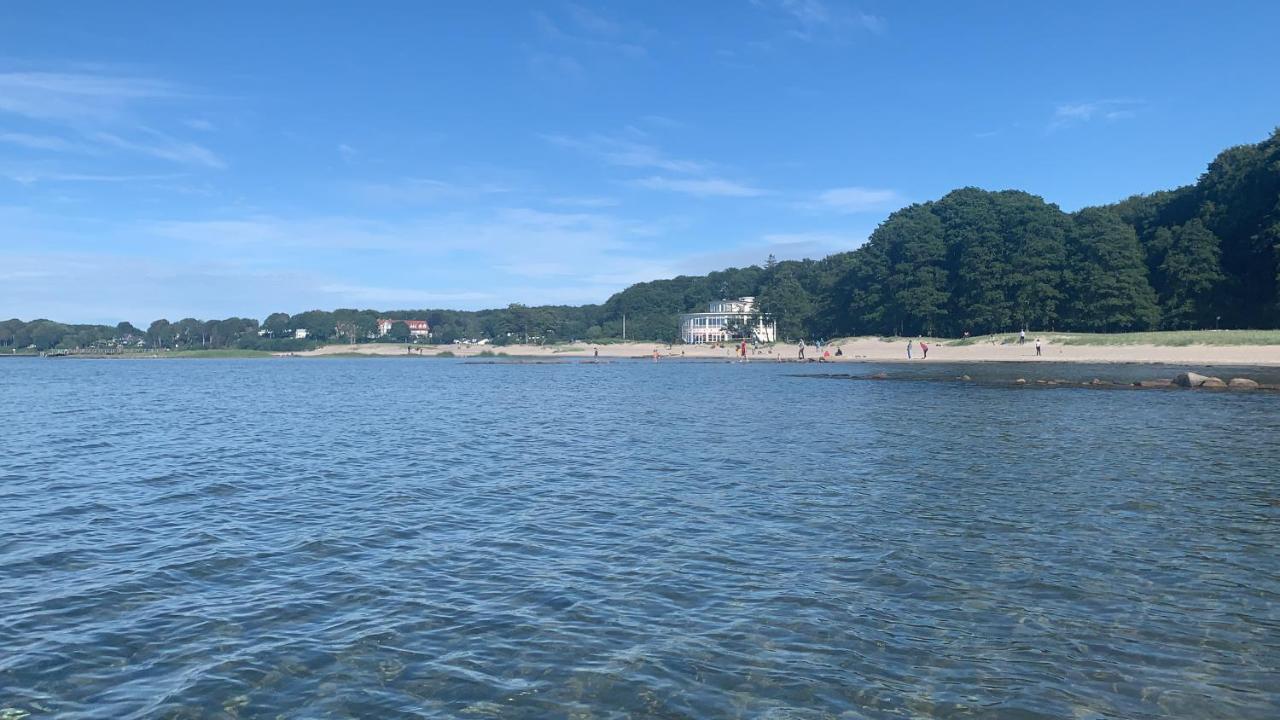 Ferienwohnung In Weisser Villa Am Kliff Flensburg Zewnętrze zdjęcie